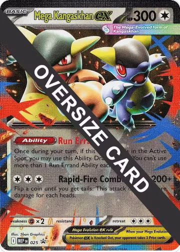 Mega Kangaskhan ex - 025 (025), Jumbo Cards — Pokémon card price