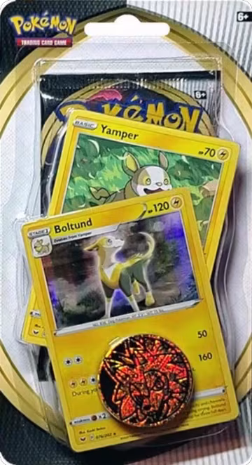 Sword & Shield Single Blister Pack [Yamper & Boltund], Rebel Clash — Pokémon sealed product price