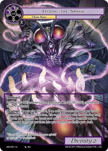 Feeding the Swarm (JRV-051 N), Journey to Ravidra — Force of Will card price