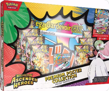 Premium Poster Collection: Mega Gardevoir, Ascended Heroes — Pokémon sealed product price