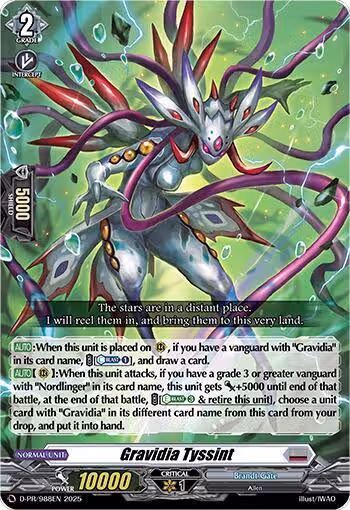 Gravidia Tyssint (D-PR/988EN), D Promo Cards — Vanguard card price
