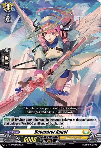 Decorazor Angel (D-PR/992EN), D Promo Cards — Vanguard card price