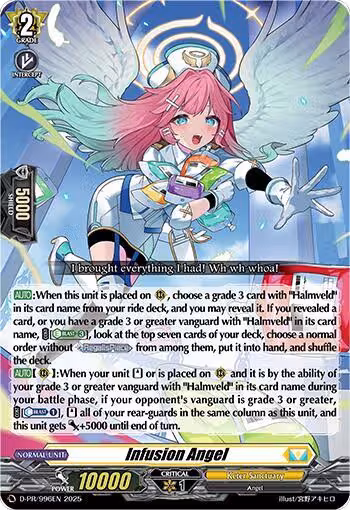 Infusion Angel (D-PR/996EN), D Promo Cards — Vanguard card price