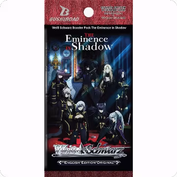 The Eminence in Shadow Booster Pack, The Eminence in Shadow — Weiß Schwarz sealed product price