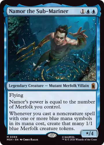 Namor the Sub-Mariner (69), Marvel Super Heroes — Magic card price