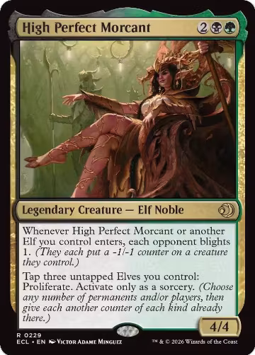 High Perfect Morcant (229), Lorwyn Eclipsed — Magic card price