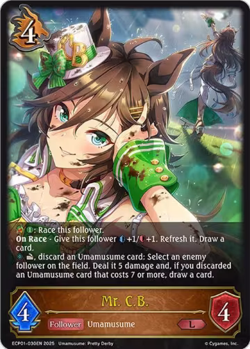 Mr. C.B. (ECP01-030EN), Umamusume: Pretty Derby — Shadowverse card price