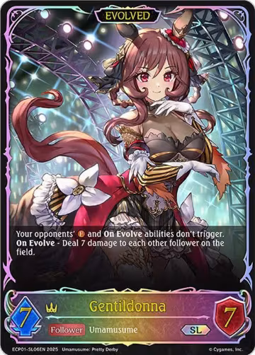 Gentildonna (Evolved) (SL) (ECP01-SL06EN), Umamusume: Pretty Derby — Shadowverse card price