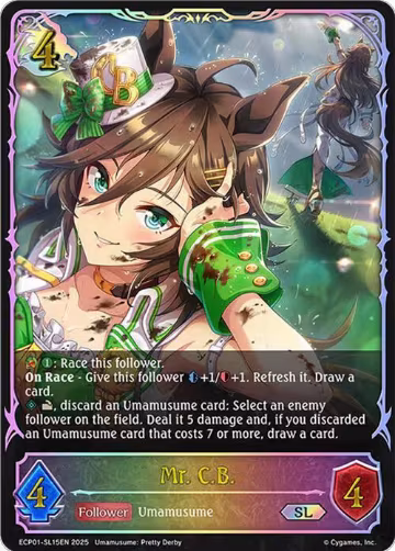 Mr. C.B. (SL) (ECP01-SL15EN), Umamusume: Pretty Derby — Shadowverse card price