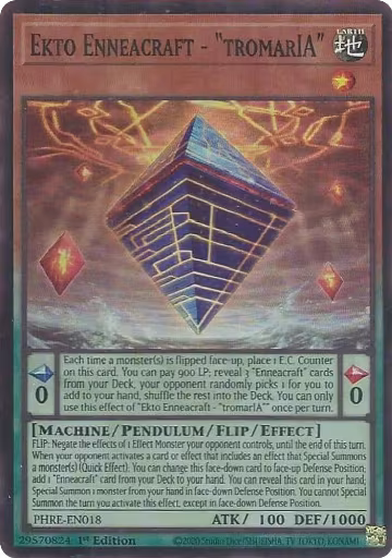 Ekto Enneacraft - "tromarIA" (Super Rare) (PHRE-EN018), Phantom Revenge — Yu-Gi-Oh! card price