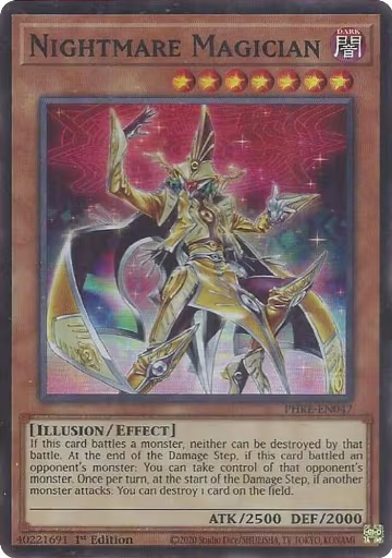 Nightmare Magician (Super Rare) (PHRE-EN047), Phantom Revenge — Yu-Gi-Oh! card price