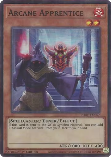 Arcane Apprentice (Super Rare) (PHRE-EN057), Phantom Revenge — Yu-Gi-Oh! card price