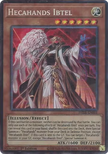 Hecahands Ibtel (CR) (PHRE-EN001), Phantom Revenge — Yu-Gi-Oh! card price
