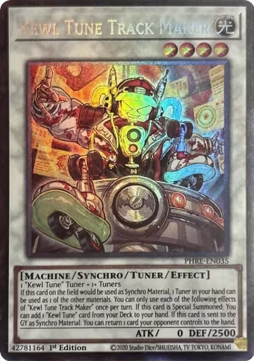 Kewl Tune Track Maker (CR) (PHRE-EN035), Phantom Revenge — Yu-Gi-Oh! card price