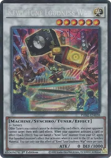 Kewl Tune Loudness War (CR) (PHRE-EN038), Phantom Revenge — Yu-Gi-Oh! card price