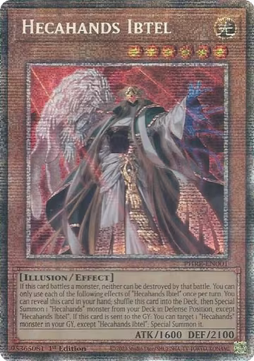 Hecahands Ibtel (Starlight Rare) (PHRE-EN001) — card price