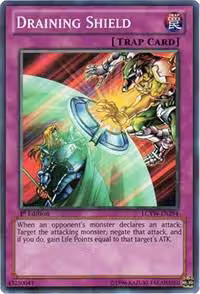 Draining Shield (LCYW-EN294), Legendary Collection 3: Yugi's World — Yu-Gi-Oh! card price