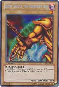 Right Arm of the Forbidden One (LCYW-EN304), Legendary Collection 3: Yugi's World — Yu-Gi-Oh! card price