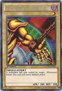 Left Arm of the Forbidden One (LCYW-EN305), Legendary Collection 3: Yugi's World — Yu-Gi-Oh! card price
