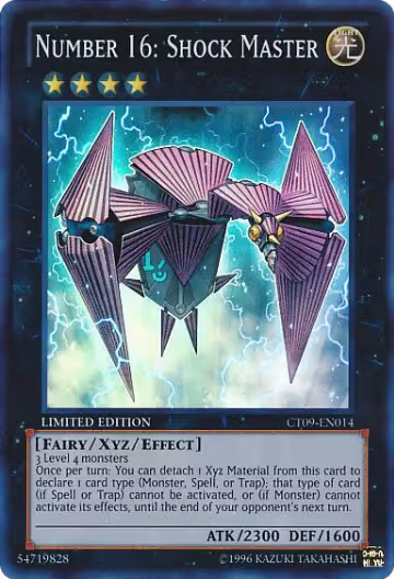 Number 16: Shock Master (CT09-EN014), 2012 Collectors Tin — Yu-Gi-Oh! card price