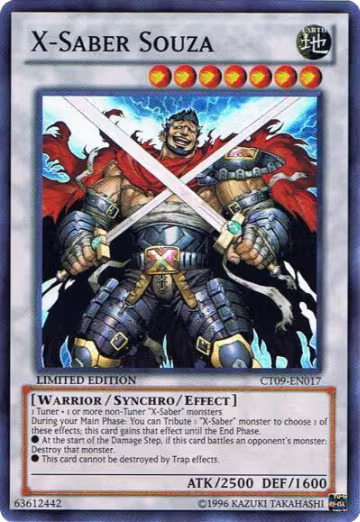 X-Saber Souza (CT09-EN017), 2012 Collectors Tin — Yu-Gi-Oh! card price