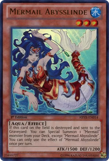 Mermail Abysslinde (ABYR-EN014), Abyss Rising — Yu-Gi-Oh! card price