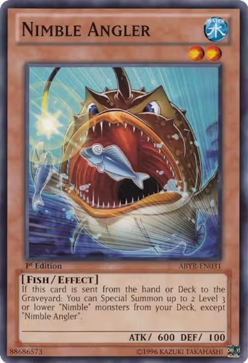 Nimble Angler (ABYR-EN031), Abyss Rising — Yu-Gi-Oh! card price