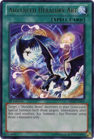 Advanced Heraldry Art (ABYR-EN055), Abyss Rising — Yu-Gi-Oh! card price