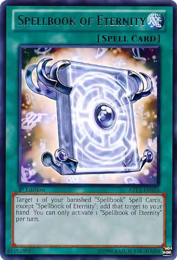Spellbook of Eternity (ABYR-EN058), Abyss Rising — Yu-Gi-Oh! card price