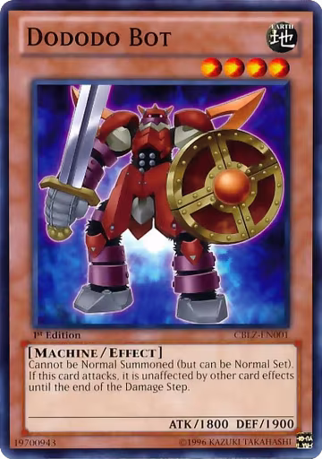 Dododo Bot (CBLZ-EN001), Cosmo Blazer — Yu-Gi-Oh! card price