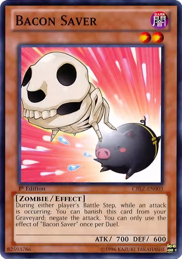 Bacon Saver (CBLZ-EN003), Cosmo Blazer — Yu-Gi-Oh! card price