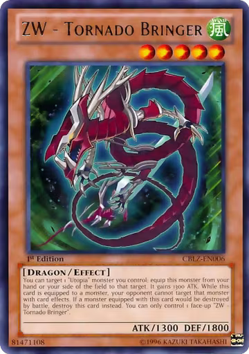 ZW - Tornado Bringer (CBLZ-EN006), Cosmo Blazer — Yu-Gi-Oh! card price