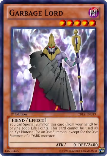 Garbage Lord (CBLZ-EN019), Cosmo Blazer — Yu-Gi-Oh! card price
