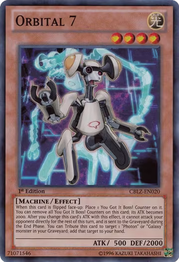 Orbital 7 (CBLZ-EN020), Cosmo Blazer — Yu-Gi-Oh! card price