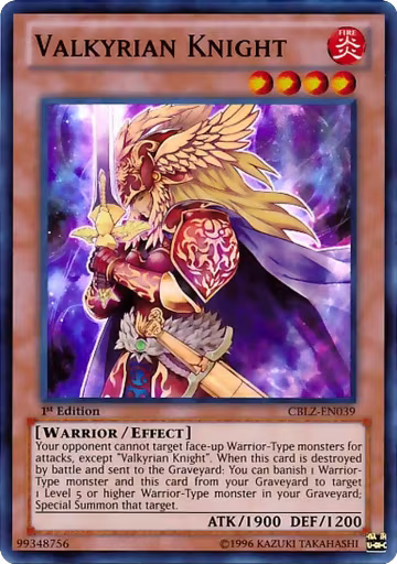 Valkyrian Knight (CBLZ-EN039), Cosmo Blazer — Yu-Gi-Oh! card price