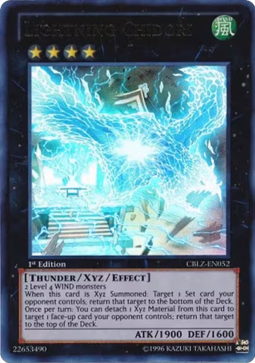 Lightning Chidori (CBLZ-EN052), Cosmo Blazer — Yu-Gi-Oh! card price