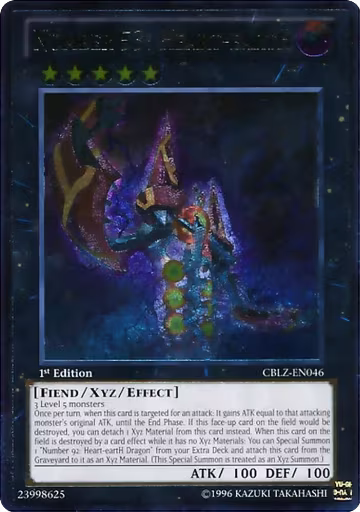 Number 53: Heart-eartH (UTR) (CBLZ-EN046), Cosmo Blazer — Yu-Gi-Oh! card price