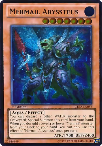 Mermail Abyssteus (UTR) (CBLZ-EN083) — card price