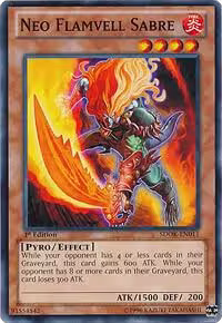 Neo Flamvell Sabre (SDOK-EN011), Structure Deck: Onslaught of the Fire Kings — Yu-Gi-Oh! card price