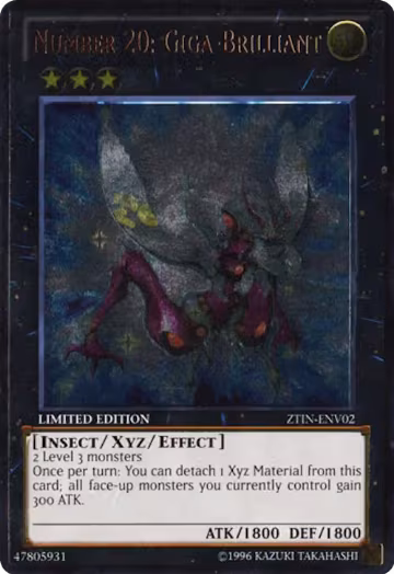 Number 20: Giga-Brilliant (UTR) (ZTIN-ENV02) — card price