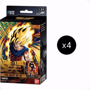 Starter Deck EX: The Beat of Ki Display, Starter Deck EX: The Beat of Ki — DB Fusion sealed product price
