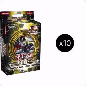 Order of Chaos Special Edition Display, Order of Chaos — Yu-Gi-Oh! sealed product price