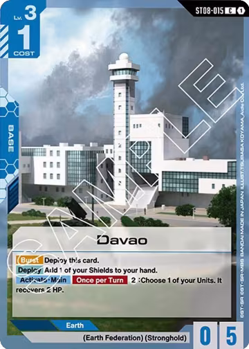 Davao (ST08-015), Starter Deck 08: Flash of Radiance — Gundam card price