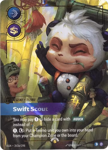 Teemo, Swift Scout (263a/298) — card price
