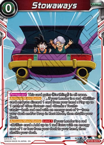 Stowaways (BT29-024), Fearsome Rivals — DB Super card price