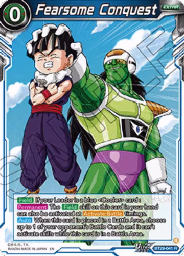 Fearsome Conquest (BT29-041), Fearsome Rivals — DB Super card price