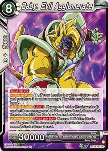 Baby, Evil Agglomerate (BT29-132), Fearsome Rivals — DB Super card price