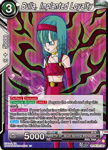 Bulla, Implanted Loyalty (BT29-127), Fearsome Rivals — DB Super card price