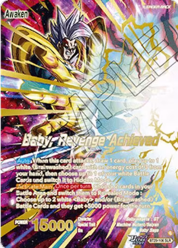 Baby // Baby, Revenge Achieved (SLR) (BT29-106), Fearsome Rivals — DB Super card price