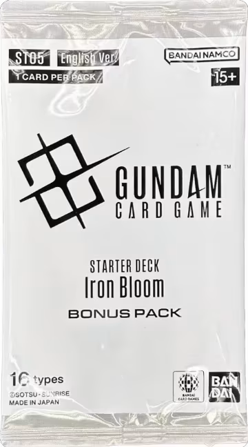 Starter Deck: Iron Bloom Bonus Pack, Starter Deck 05: Iron Bloom — Gundam sealed product price